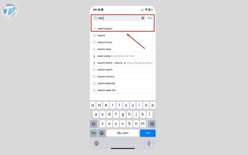 Tải Xiaohongshu trên IOS bước 2